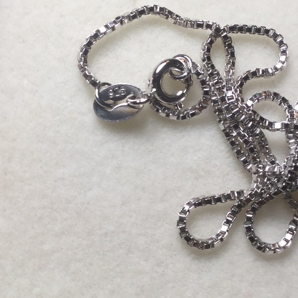 1 carat Gen Amethyst in .925 SS Heart w/18”box Chn - Picture 5 of 6